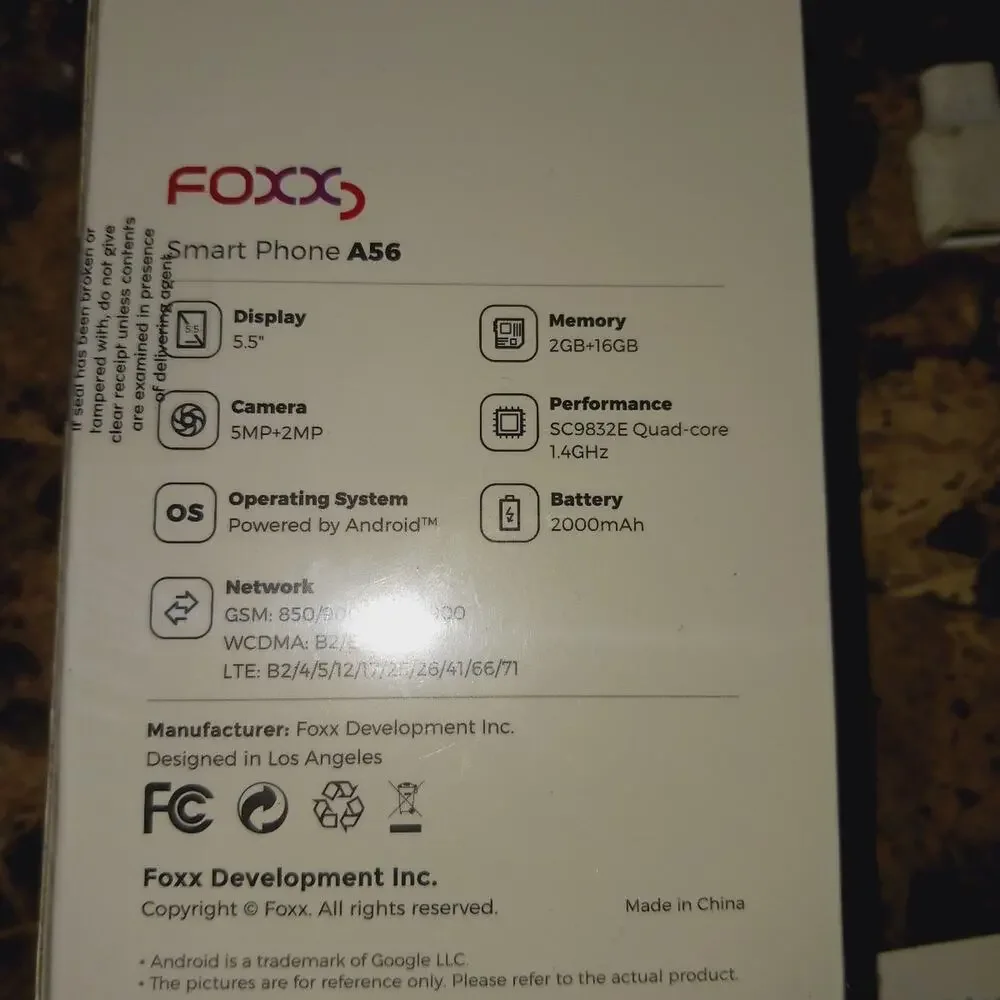 Foxx 456 5g smart phones